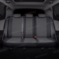 Чехлы Автопилот Экокожа Ромб на Kia Spectra 2004-2011 г.в.