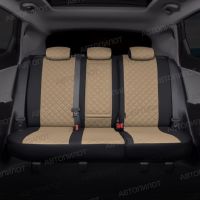 Чехлы Автопилот Экокожа Ромб на Kia Spectra 2004-2011 г.в.