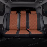 Чехлы Автопилот Экокожа Ромб на Kia Spectra 2004-2011 г.в.