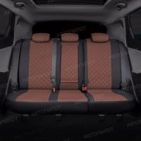 Чехлы Автопилот Экокожа Ромб на Kia Spectra 2004-2011 г.в.