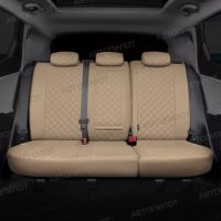 Чехлы Автопилот Экокожа Ромб на Kia Spectra 2004-2011 г.в.