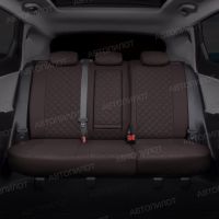 Чехлы Автопилот Экокожа Ромб на Kia Spectra 2004-2011 г.в.