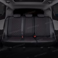 Чехлы Автопилот Экокожа Ромб на Kia Spectra 2004-2011 г.в.