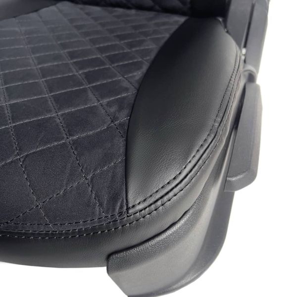 Чехлы Алькантара на Kia Spectra