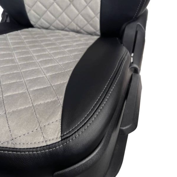 Чехлы Алькантара на Kia Spectra