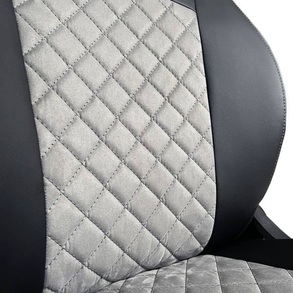 Чехлы Алькантара на Kia Spectra