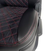 Чехлы Алькантара на Kia Spectra