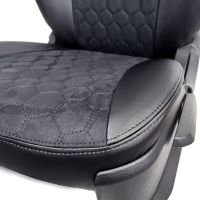 Чехлы Алькантара на Kia Spectra