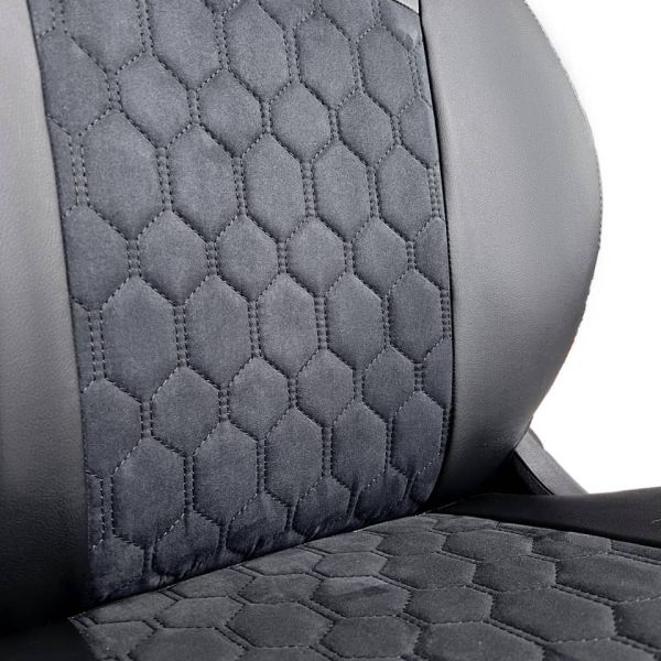 Чехлы Алькантара на Kia Spectra