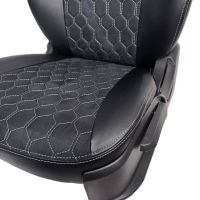 Чехлы Алькантара на Kia Spectra