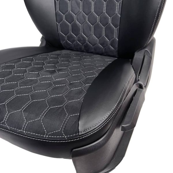 Чехлы Алькантара на Kia Spectra