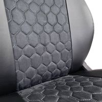 Чехлы Алькантара на Kia Spectra