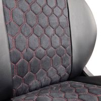 Чехлы Алькантара на Kia Spectra