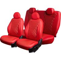 Чехлы Премиум Экокожа Байрон Президент|Жук на Kia Spectra 2004-2011 г.в.