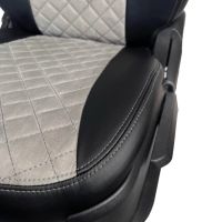 Чехлы Алькантара на Kia Spectra