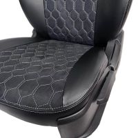 Чехлы Алькантара на Kia Spectra