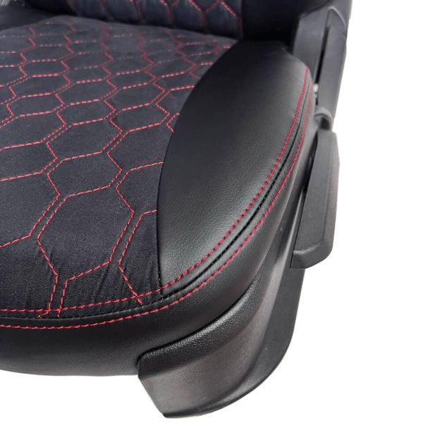 Чехлы Алькантара на Kia Spectra